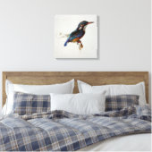 Kingfisher (von John Ruskin) Leinwanddruck (Insitu (Schlafzimmer))