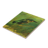 Kingfisher von Vincent van Gogh Fliese (Seite)