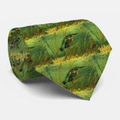 Kingfisher von Vincent van Gogh Krawatte (Gerollt)