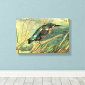 Kingfisher von Vincent van Gogh Leinwanddruck (Insitu (Holzboden))