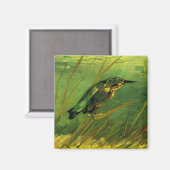 Kingfisher von Vincent van Gogh Magnet (Vorderseite/Rückseite)