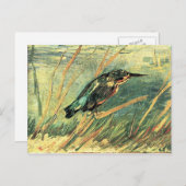 Kingfisher von Vincent van Gogh Postkarte (Vorne/Hinten)