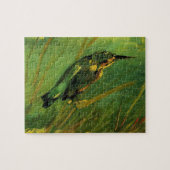 Kingfisher von Vincent van Gogh Puzzle (Horizontal)