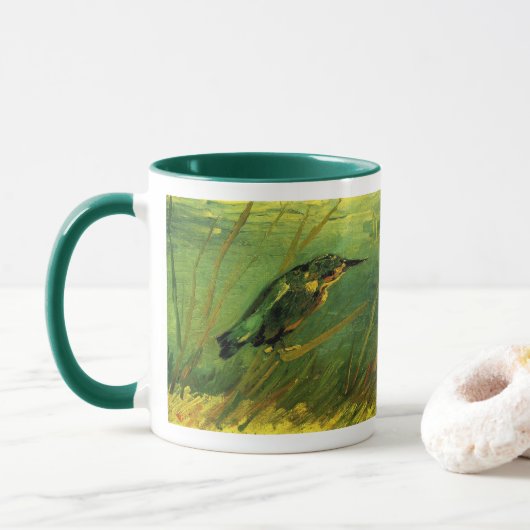 Kingfisher von Vincent van Gogh Tasse (Mit Donut)