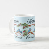 Kingfisher Weihnachten Kaffeetasse (Vorderseite Links)