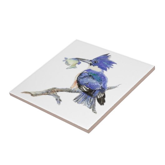 Kingfisher Wildlife Fliese (Seite)