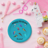 Kingfishers pappteller (Party)