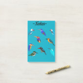 Kingfishers Post-it Klebezettel (Auf Schreibtisch)