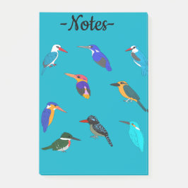 Kingfishers Post-it Klebezettel