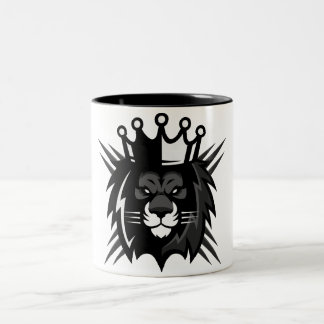KingLand ∞ Majesté du Lion - Tasse à Deux Couleurs