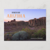 Kingman Arizona Monolith Gardens Postkarte (Vorderseite)