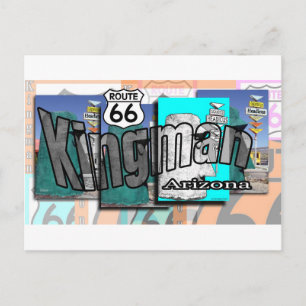 Kingman Arizona Weg 66 Postkarte