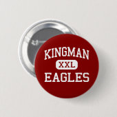 Kingman - Eagles - Highschool - Kingman Kansas Button (Vorne & Hinten)