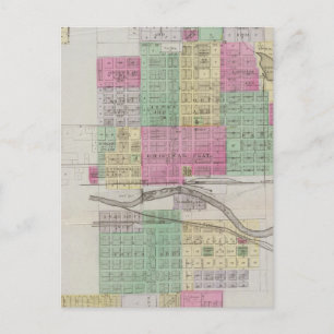 Kingman, Kingman Landkreis, Kansas Postkarte