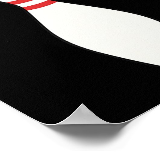 Kingpin Bowling League Gift Poster (Ecke)