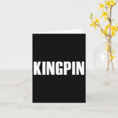 Kingpin Funny Bowling Karte (Gelbe Blume)
