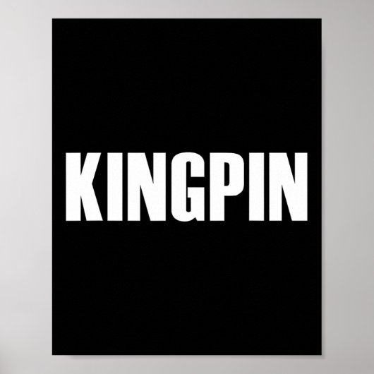Kingpin Funny Bowling Poster (Vorne)