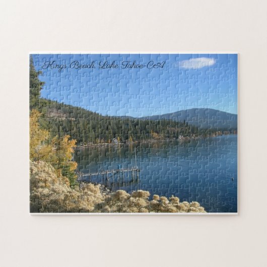 Kings Beach Lake Tahoe Ca 11x14 Puzzle (Horizontal)