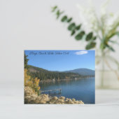 Kings Beach Lake Tahoe Postcard Postkarte (Stehend Vorderseite)