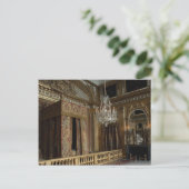 King's bed kammer, Palace of Versailles, Frankreic Postkarte (Stehend Vorderseite)