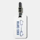 Kings Canyon Climbing Quickdraw Gepäckanhänger (Vorderseite vertikal)