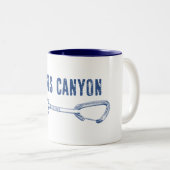 Kings Canyon Klettern Quickdraw Zweifarbige Tasse (VorderseiteRechts)