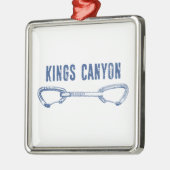 Kings Canyon Kletterquickdraw Ornament Aus Metall (Links)