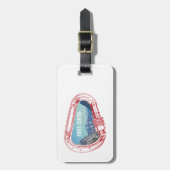 Kings Canyon Klettersteig Carabiner Gepäckanhänger (Vorderseite vertikal)
