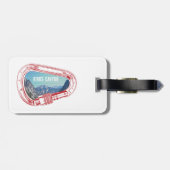 Kings Canyon Klettersteig Carabiner Gepäckanhänger (Rückseite horizontal)