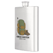 Kings Canyon National Park Backpack Flachmann (Links)