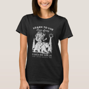 Kings Canyon National Park Bärenspray Lustiges Wan T-Shirt