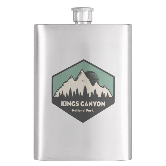 Kings Canyon National Park Flachmann (Vorderseite)