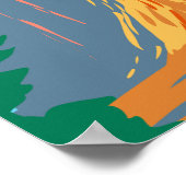Kings Canyon National Park General Grant Tree Poster (Ecke)