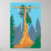 Kings Canyon National Park General Grant Tree Poster (Vorne)