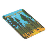 Kings Canyon National Park General Grant Vintag Magnet (Rechte Seite)