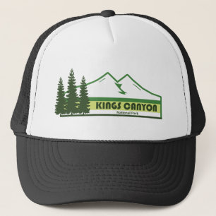 Kings Canyon National Park Grüne Streifen Truckerkappe