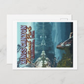 KINGS CANYON NATIONAL PARK - KALIFORNIEN USA POSTKARTE (Vorne/Hinten)