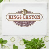 Kings Canyon National Park Küchentuch (Gefaltet)