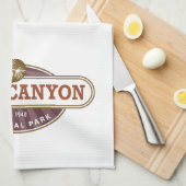 Kings Canyon National Park Küchentuch (Viertel Falte)