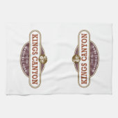 Kings Canyon National Park Küchentuch (Horizontal)