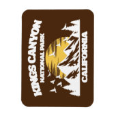 Kings Canyon National Park Magnet (Vertikal)