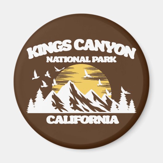Kings Canyon National Park Magnet (Vorne)