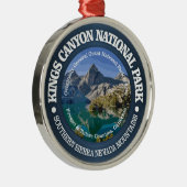 Kings Canyon National Park Ornament Aus Metall (Rechts)