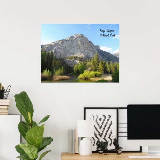 Kings Canyon National Park Poster (Heimbüro)