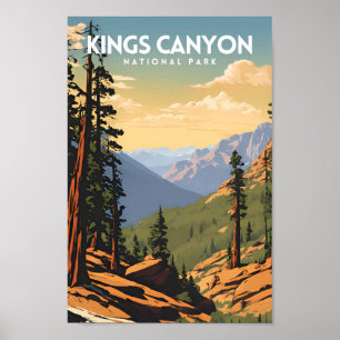 Kings Canyon National Park Poster