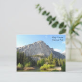 Kings Canyon National Park Postkarte (Stehend Vorderseite)
