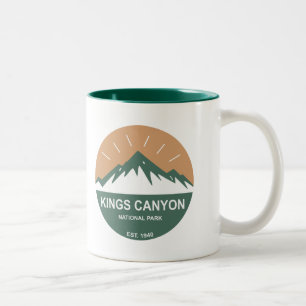 Kings Canyon National Park Zweifarbige Tasse