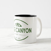 Kings Canyon National Park Zweifarbige Tasse (VorderseiteRechts)