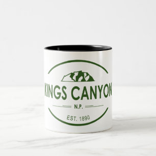 Kings Canyon National Park Zweifarbige Tasse