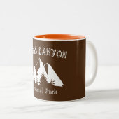 Kings Canyon National Park Zweifarbige Tasse (VorderseiteRechts)